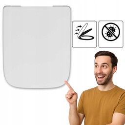 Deska sedesowa Prostokątna zamiennik Geberit Koło My Day