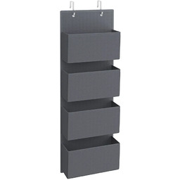 Elior Szary wiszący organizer na drzwi M7-K69