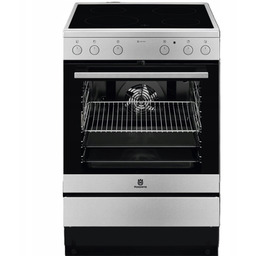 Kuchnia 60cm Grill Ceramiczna Termoobieg Inox