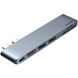 Adapter 6 w 1 UGREEN CM380 Hub USB-C
