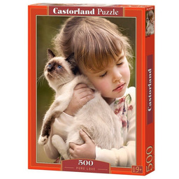 Castorland, puzzle, Pierwsza Miłość, 500 el.