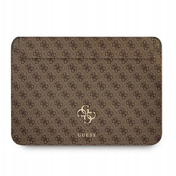 Pokrowiec do 13" Guess 4G Big Logo Brązowy