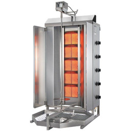 POTIS Gyros (kebab) gazowy Potis GD-5, 5 pól