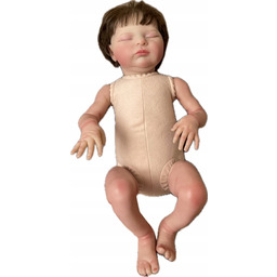 Realistyczna Lalka Noworodek z Body, Smoczkiem, Pieluszką