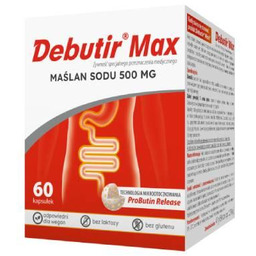 Debutir Max 500 mg, 60 kaps. -> Odbiór