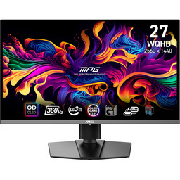 Monitor 27" Msi Mpg 271QRX Qd-oled |2560x1440 WQHD|0,03ms