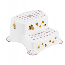 Keeeper Podest dwustopniowy Igor z funkcją antypoślizgową Ladybug
