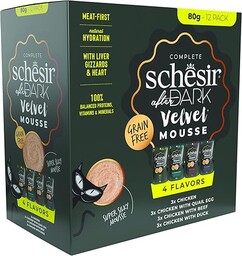 Schesir, Wilgotna karma dla kotów After Dark Velvet