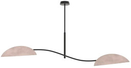 Lumes Szara minimalistyczna lampa sufitowa - M129-Fotus