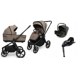 Muuvo Five wózek, zestaw 4w1 Mokka Snug 2
