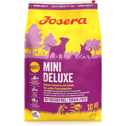 Josera Minideluxe Karma dla Psa, Jagnięcina/Słodkie Ziemniaki, 10
