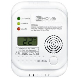 Czujnik czadu ''El Home'' CD-75A4 - wyświetlacz LCD,