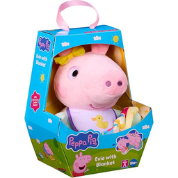 Peppa Pig Baby Evie z kocem, pluszowe zabawki