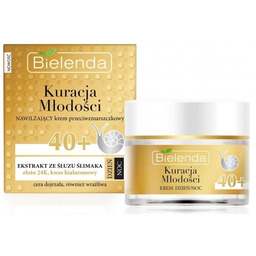 Bielenda Kuracja Młodości 40+ 50ml nawilżający krem przeciwzmarszczkowy