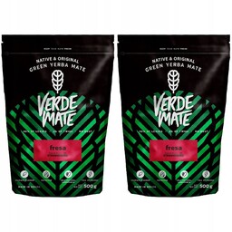 Yerba Verde Mate Green FRESA Truskawkowa 1kg 1000g