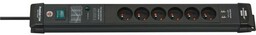 Brennenstuhl Premium-Line 1951164603 6 gniazd 3m Czarny Listwa