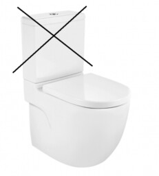 ROCA A34224LS00 MERIDIAN Miska WC Rimless o/podwójny BTW