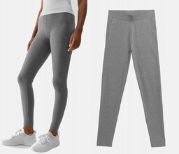 4F LEGGINSY DAMSKIE DZIANINOWE SPORTOWE