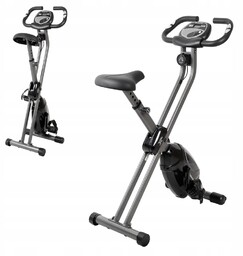 Składany Rower treningowy inSPORTline Xbike Czarny