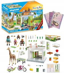 Playmobil Lecznica Zwierząt W Zoo Zestaw 70900