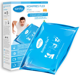 Sanity Kompres żelowy zimno-ciepły Flex Max 19 x