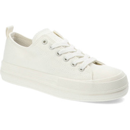 Big Star Białe Trampki Wygodne Obuwie Sportowe