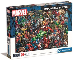 Clementoni, puzzle, Impossible! Marvel, 1000 el.