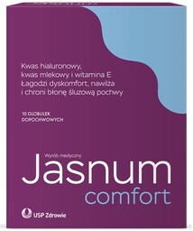 Jasnum Comfort, 10 globulek dopochwowych