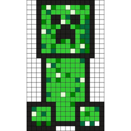 PUZZLE Minecraft Vintage Retro A3 252 el