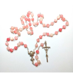 Różaniec do Pierwszej Komunii Jadeit Perski