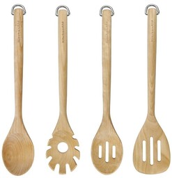 KitchenAid drewniane narzędzia kuchenne 4szt CORELINE Birch