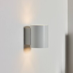 Lucide Kinkiet Xera, biały, Ø 8 cm, up/downlight,