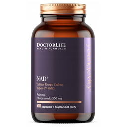 Doctor Life, NAD+ Rybozyd Nikotynamidu 300mg suplement diety