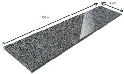 Parapet Stopnica granitowa polerowana Dark Grey New G654