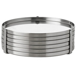 Stelton CYLINDA Stalowe Podkładki - Podstawki Barowe pod