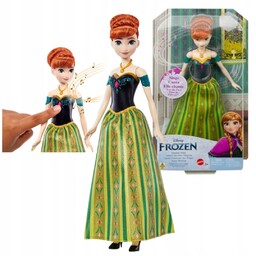 Lalka Mattel Kraina Lodu Śpiewająca Anna w języku