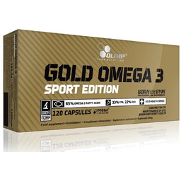Olimp Gold Omega 3 Sport Edition- 120 Caps