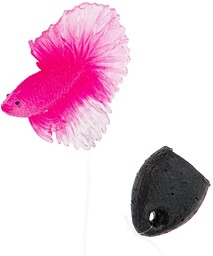 Ozdoba bojownik Happet 015D różowy 5 cm