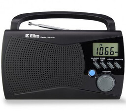 RADIO KUCHENNE PRZENOŚNE BUDOWALNE KINGA 2 CZARNY