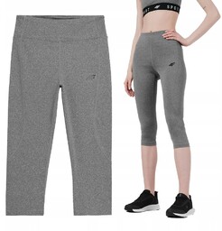 4F DAMSKIE LEGGINSY 3/4 TRENINGOWE SPDF350 XS