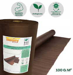 Agrowłóknina brązowa Wigo-garden 100g/m2 200cm 20mb