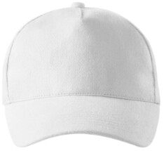 CZAPKA UNISEX MALFINI 5P 307, BIAŁY