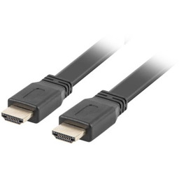 Kabel HDMI 2.0, 4K, płaski, długość 0.5m