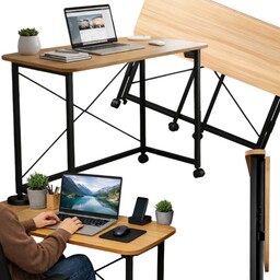 Stolik Przyłóżkowy Pod Laptopa Z Kółkami Biurko Przenośne