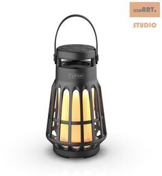 LAMPA KEMPINGOWA T-PHOX 2W1 Z WBUDOWANYM GŁOSNIKIEM BLACK