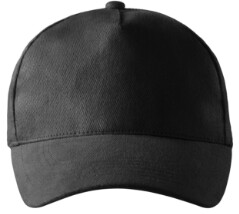 CZAPKA UNISEX MALFINI 5P 307, CZARNY