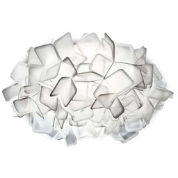 Lampa Ścienna Slamp, CLIZIA, biały, salon, tworzywo sztuczne,