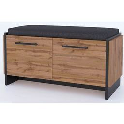 Edinos Szafka na buty z siedziskiem dąb wotan