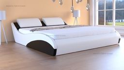 Łóżko z pojemnikiem i materacem Stilo-2 Premium