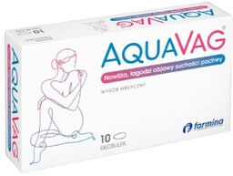 FARMINA Aquavag globulki dopochwowe, 10 globulek